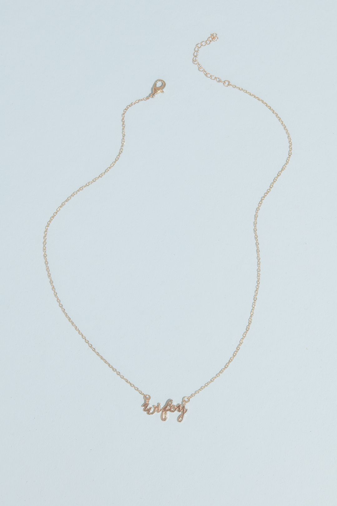 Wifey Pendant Necklace Image 1
