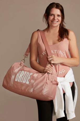 Pink Bride Duffle Bag