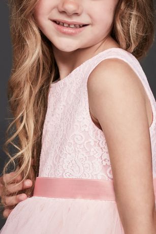 As-Is Ball Gown Flower Girl Dress with Cutout | David's Bridal