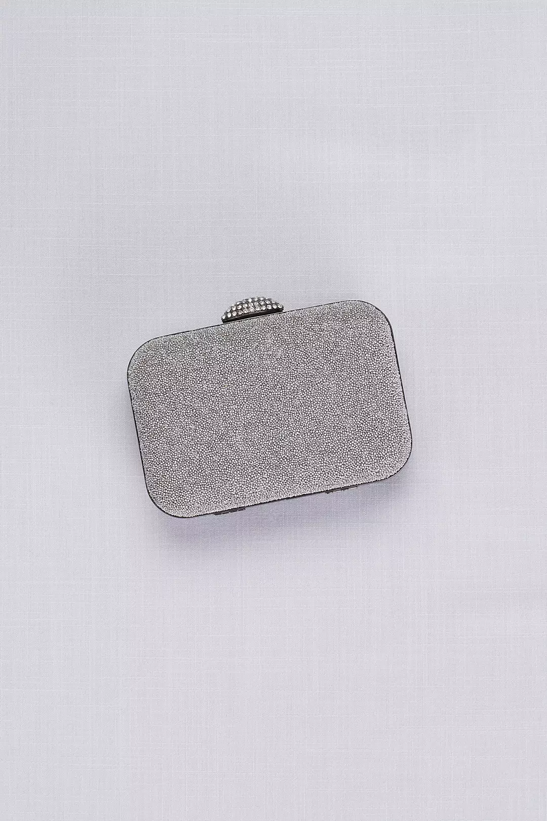 Glitter Minaudiere with Crystal Embellished Clasp Image 2