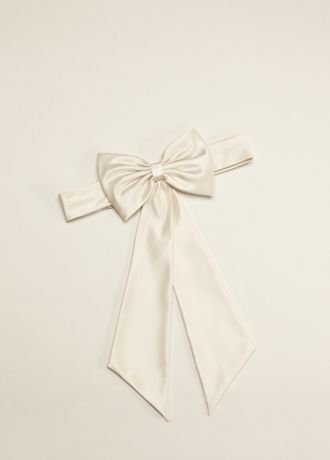 David's bridal shop flower girl sash