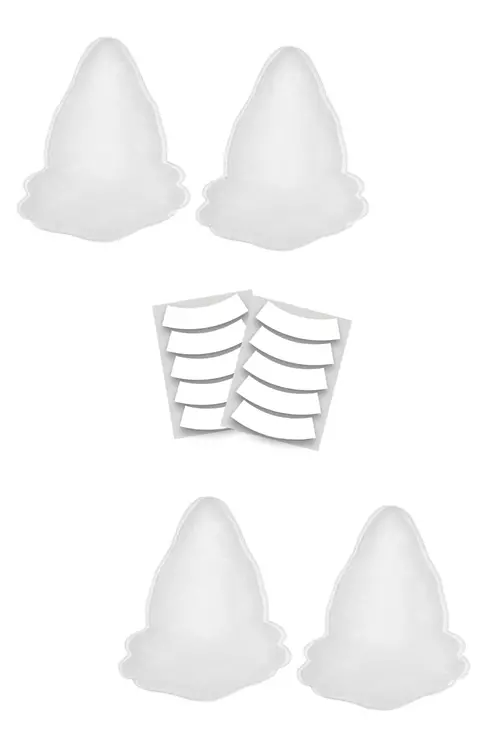 Braza Clear Reveal Adhesive Reusable Bra Image 3
