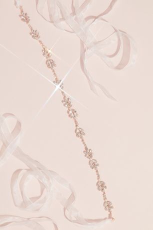 bridesmaid belts rose gold