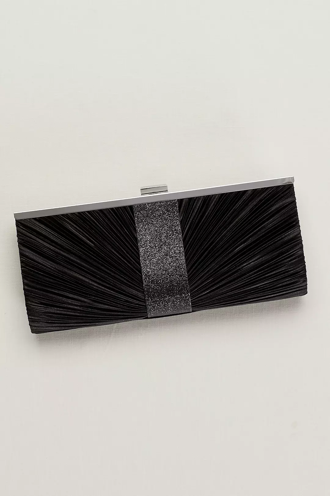 Pleated Clutch with Shimmer Image