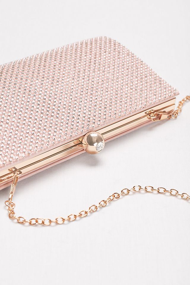 Crystal Clutch with Satin Back Image 3