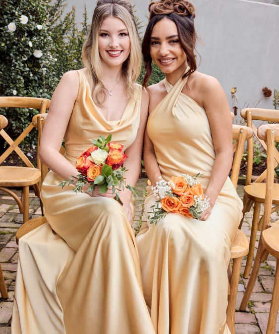 green emerald velvet dress Fashion Mermaid Round Neck Rose Gold Burgundy Sequins Long Bridesmaid –  Anniebride main image 0