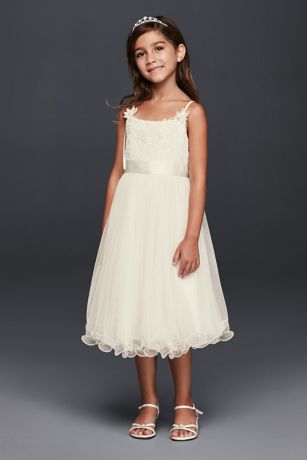 Discontinued Davids Bridal Flower Girl Dresses 8