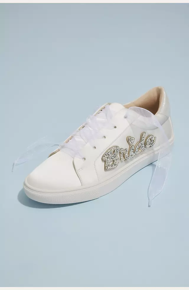 Jeweled Bride Sneakers Image