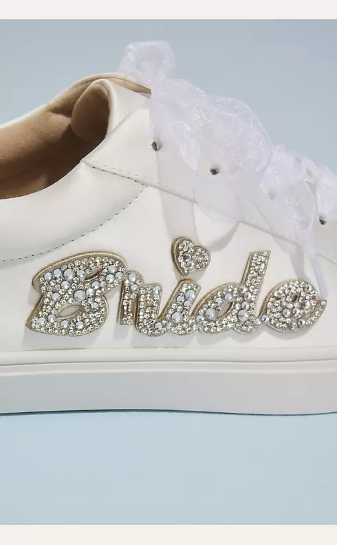 Jeweled Bride Sneakers Image 3