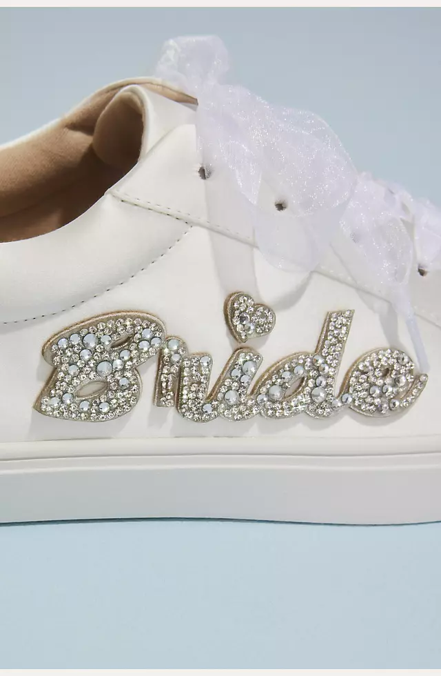 Jeweled Bride Sneakers Image 3