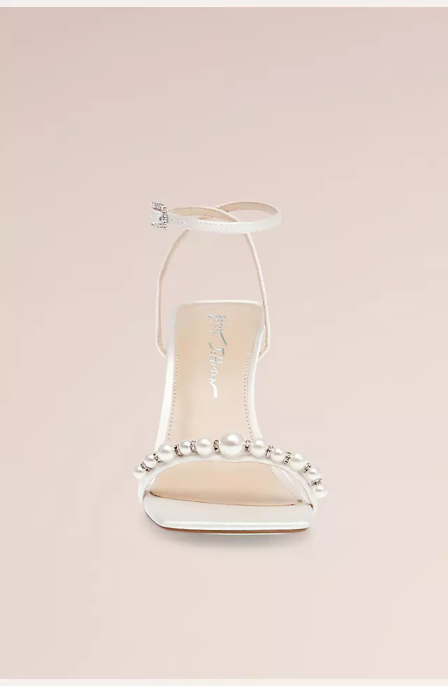 Pearl High Heel Sandals Image