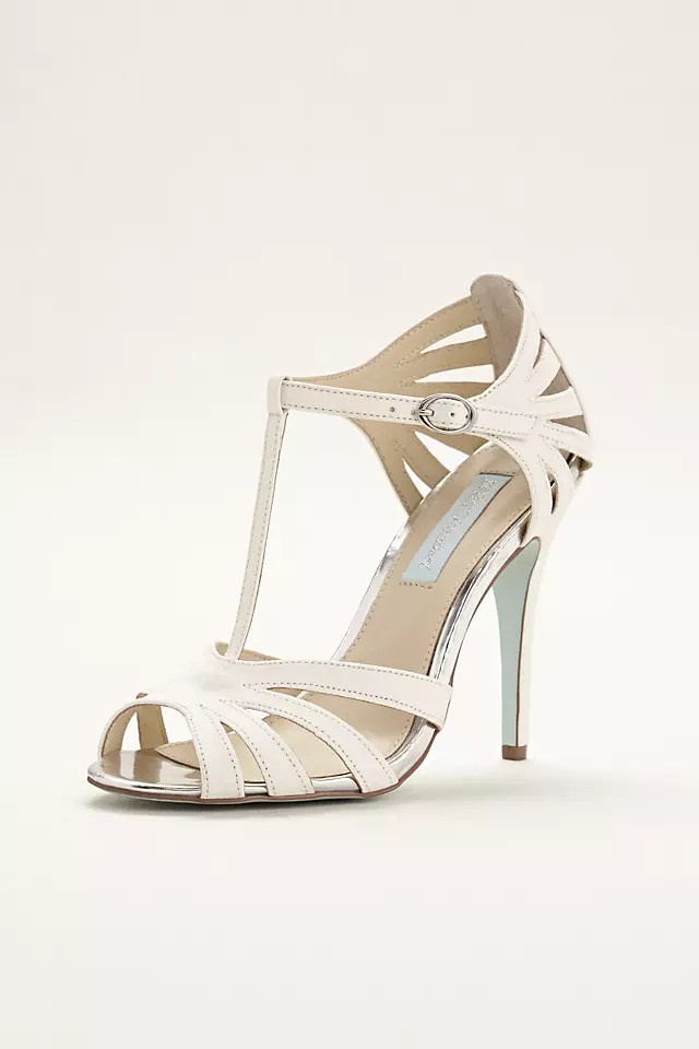 Blue by Betsey Johnson Cut Out T-Strap Sandal Image