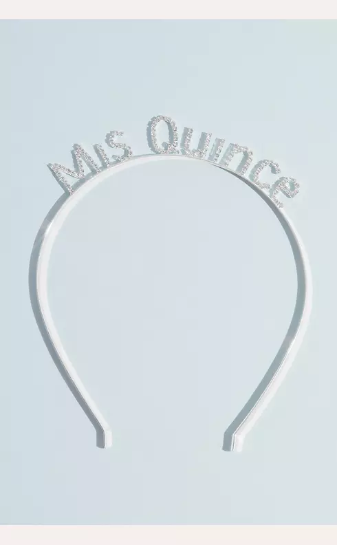 Mis Quince Rhinestone Headband Image 1