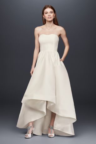 Davids Bridal High Low Dress