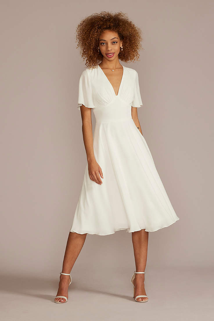 Little White Dresses for Brides, Women ...