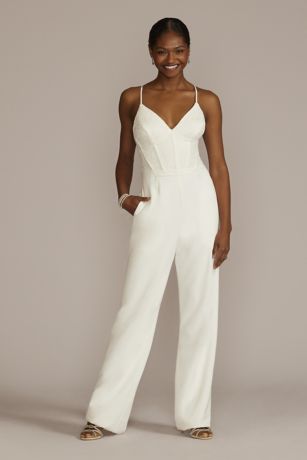 All white cheap romper jumpsuit