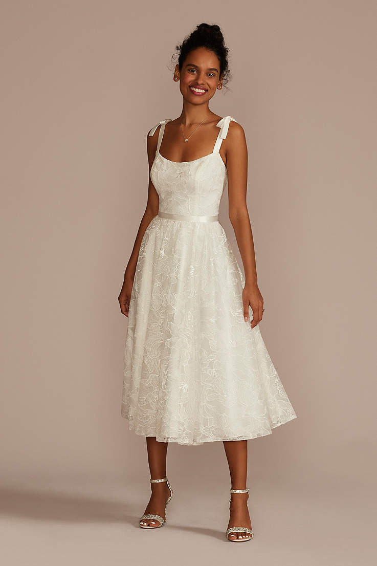 short white bridesmaid dresses