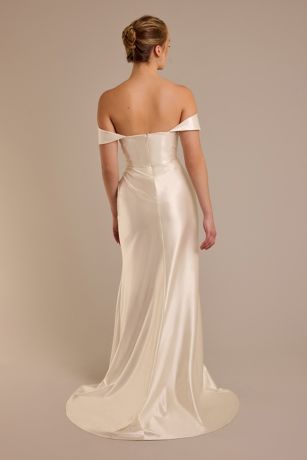 Liquid Satin Wedding Dress