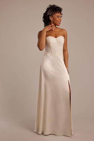 Charmeuse Wedding Dress