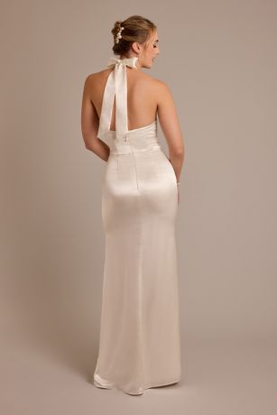 Silk Charmeuse Wedding Dress