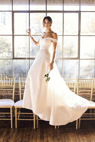 [定休日以外毎日出荷中] David Bridalのウェディングドレス スーツ・フォーマル・ドレス