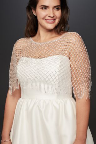 david's bridal shawl