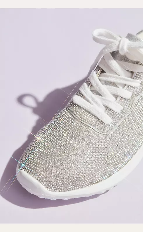Crystal Encrusted Running Shoes Image 3