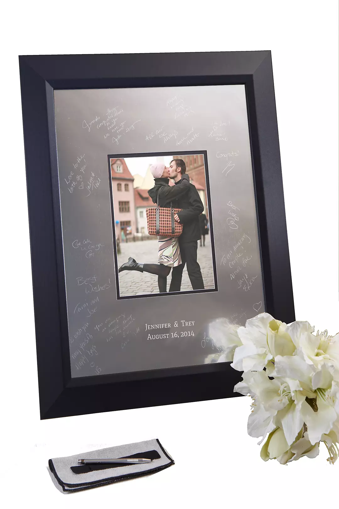 Personalized Signature Frame with Beveled Frame Image