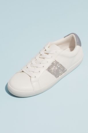 white wedding sneakers