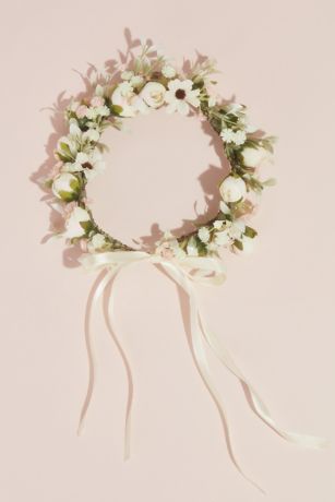 bridal floral headpieces