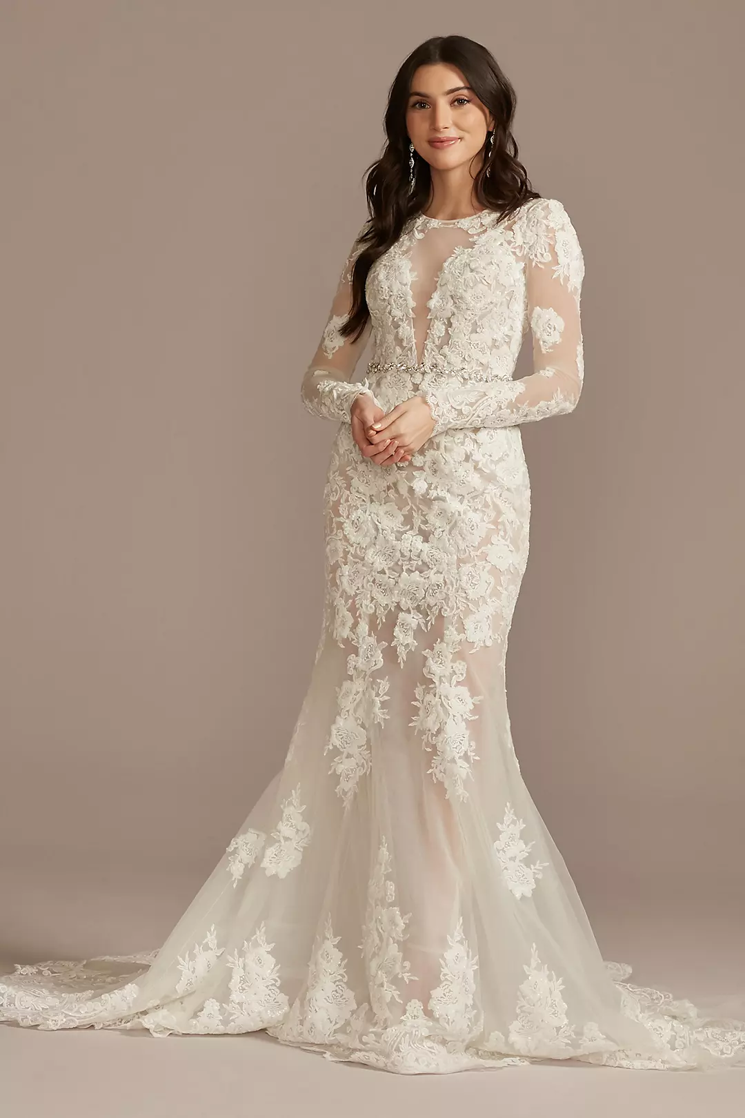 Lace Wedding Bodysuit, Bridal Bodysuit With Long Sleeves, Wedding