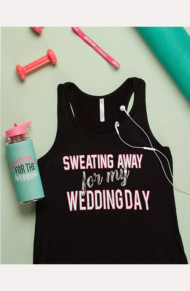 Sweating Away for My Wedding Day Tank Top  Image 3