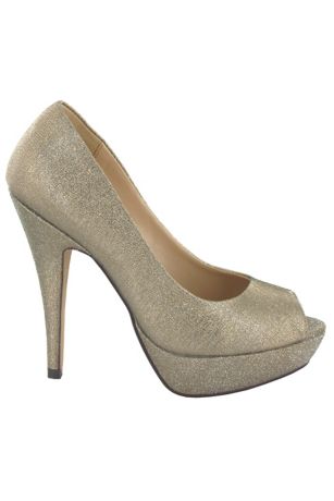 BEST BODY ゴールド ハイヒール 25 BEST BODY ゴールド ハイヒール 25 Sotogordo Glitter Peep Toe