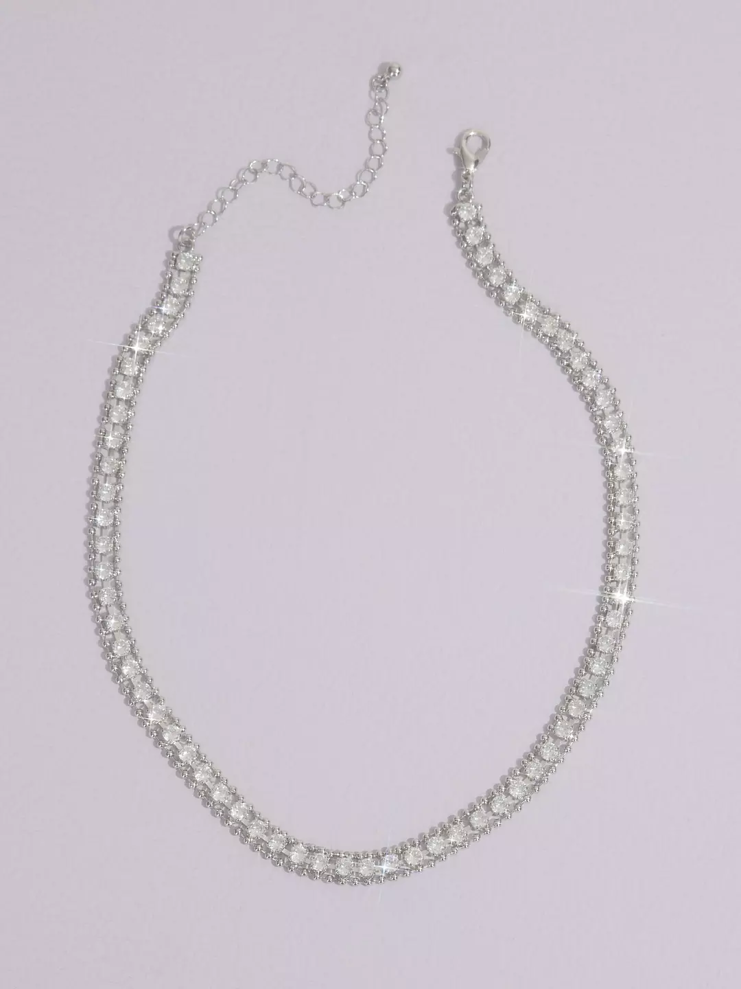 Rhinestone Crystal Collar Necklace Image