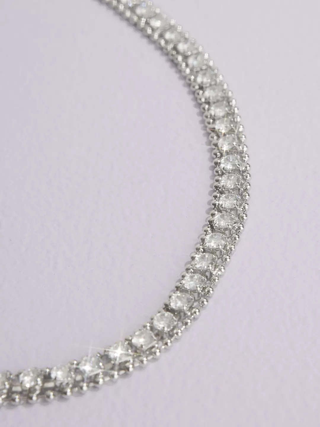 Rhinestone Crystal Collar Necklace Image 2