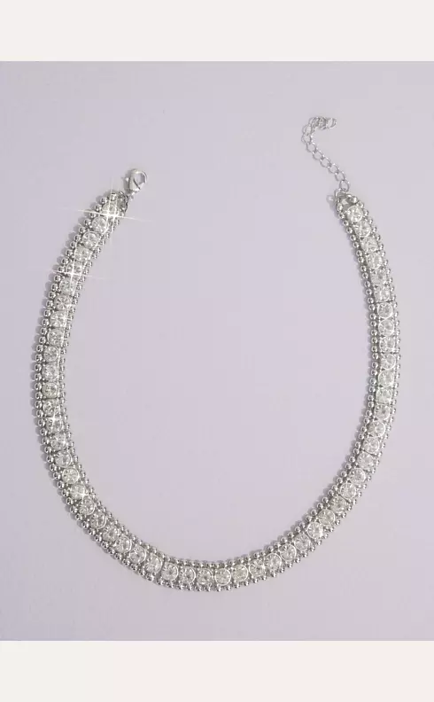Rhinestone Collar Necklace Image 1