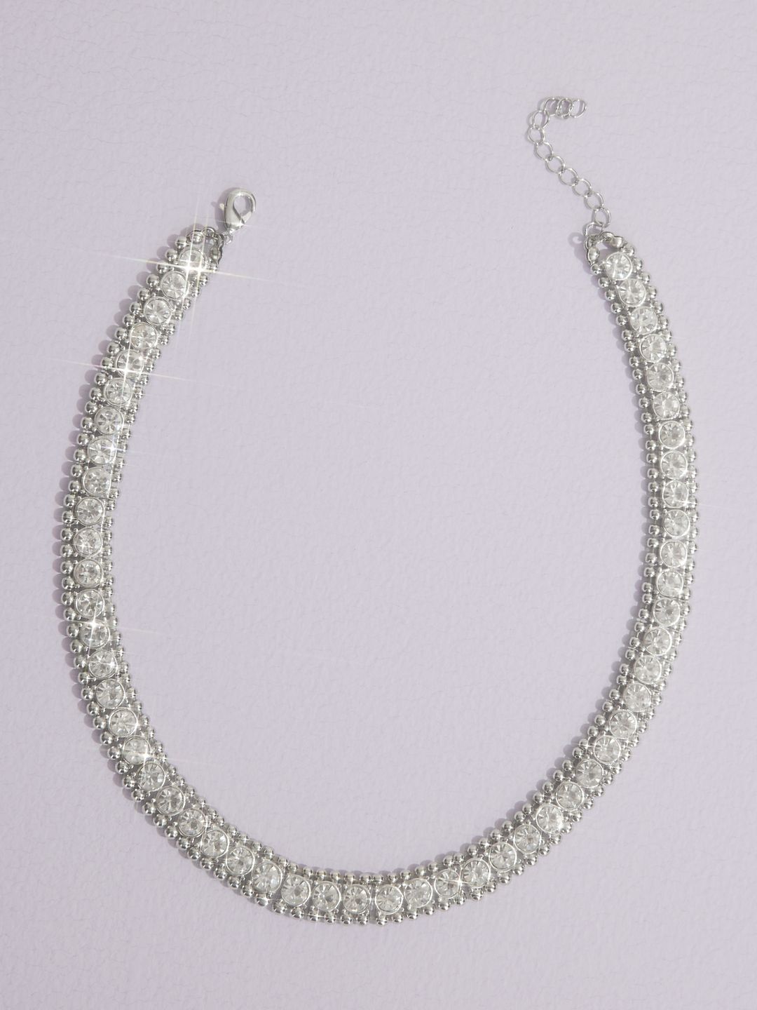 Rhinestone Collar Necklace Image 3