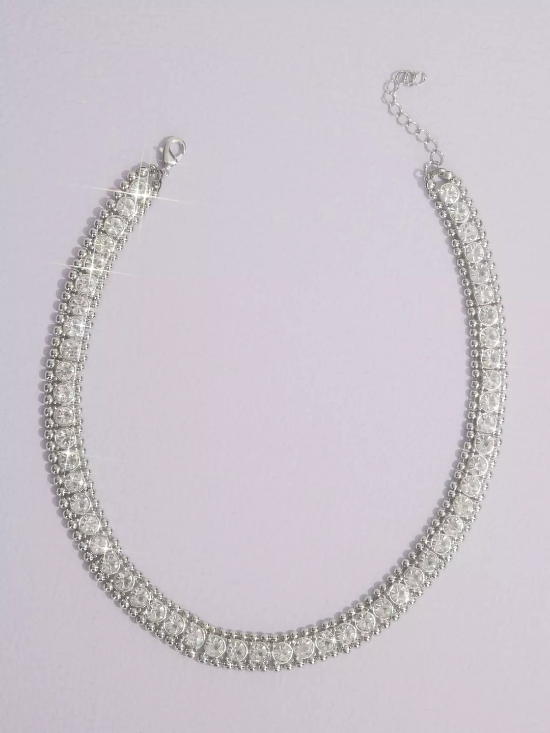 Rhinestone Collar Necklace | David's Bridal Rhinestone Collar Necklace | David's Bridal