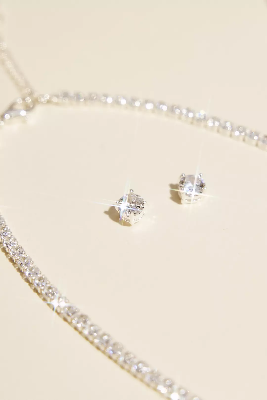 Adjustable Tennis Jewelry Set | David's Bridal Adjustable Tennis Jewelry Set | David's Bridal