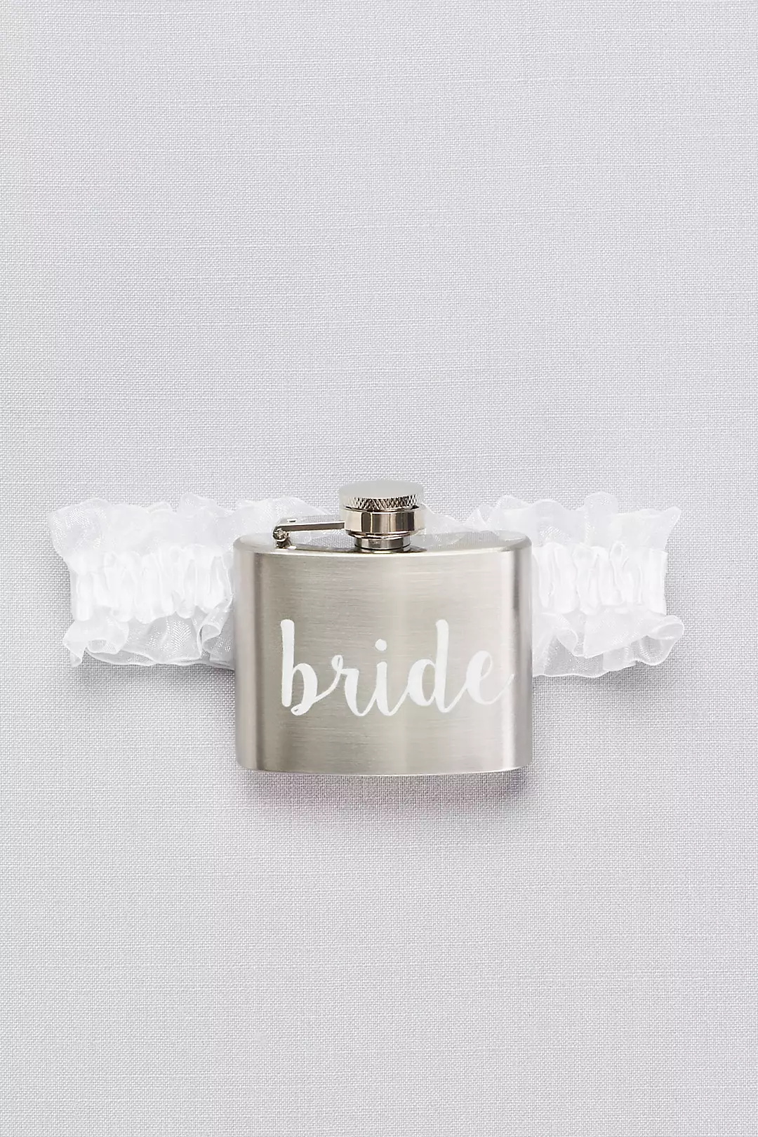 Bride Flask Plus Garter Image