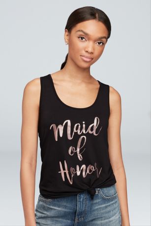 Maid of honor tank hot sale top