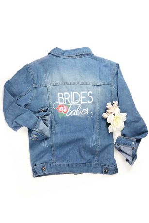 david's bridal denim jacket