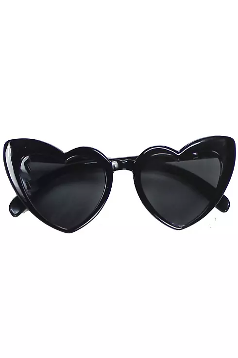 Cat-Eye Heart Sunglasses Image 1