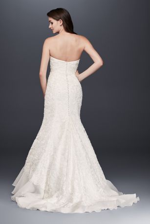 Charmeuse Wedding Dress Train