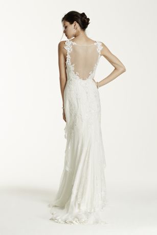 David's bridal 2025 illusion tank dress