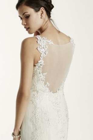 white chiffon tank dress