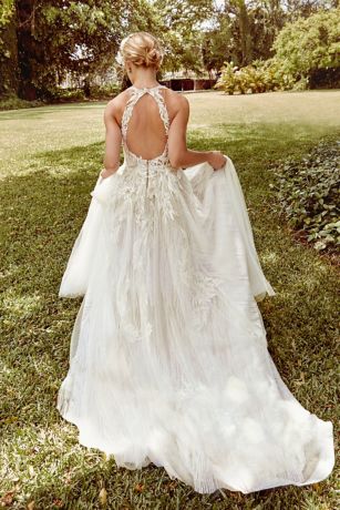 Open Back Wedding Dress David s Bridal