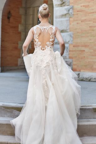 Applique Wedding Dress