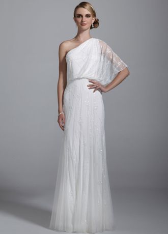 blouson wedding dress