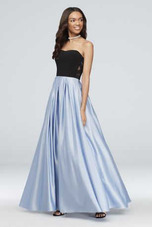 jersey evening gown